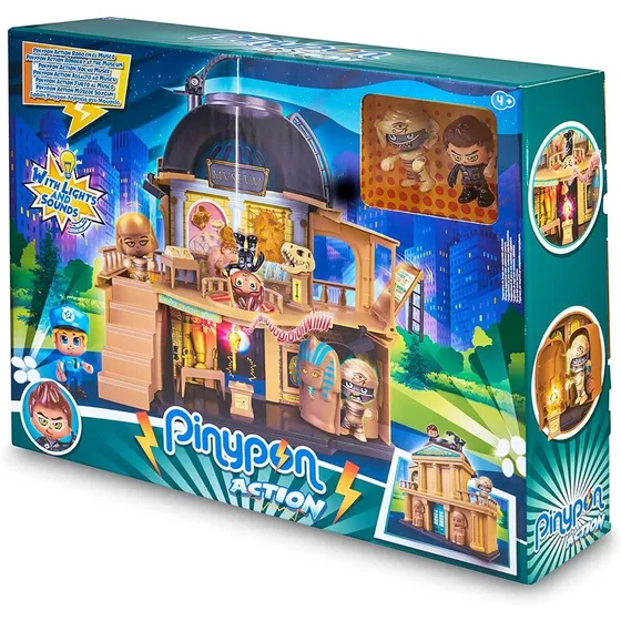 Pinypon Action Robo En El Museo Con Luz Y Sonido Original