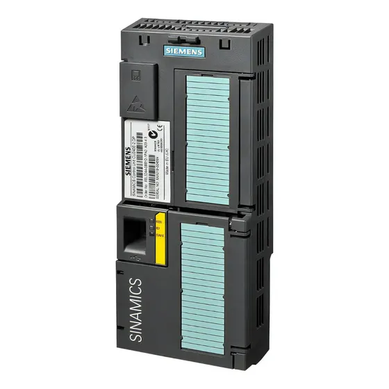 Control Unit Cu240e-2 Pn Sinamics Siemens 6sl3244-0bb12-1fa0