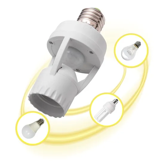 Sensor De Presença 360° Soquete Lâmpada Bocal E27 Com Nf