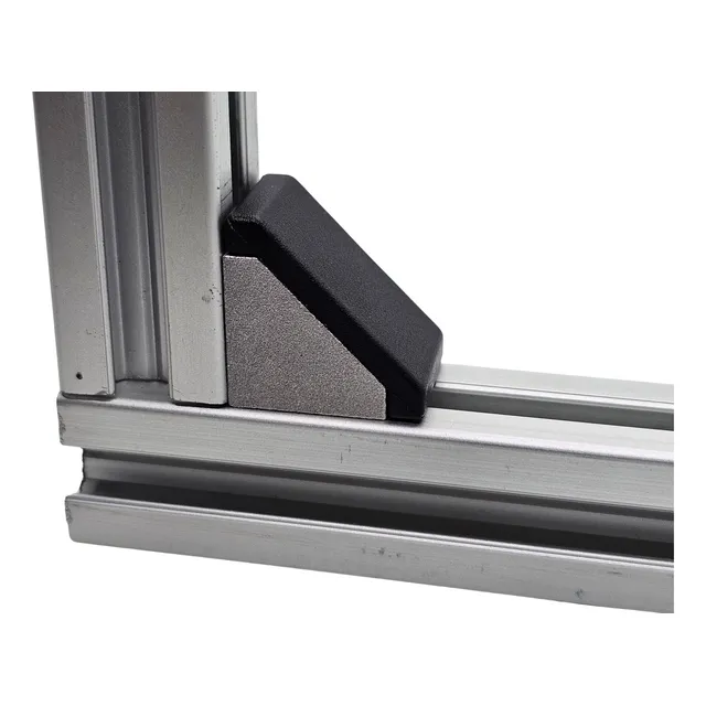 20x Escuadra Externa Perfil Aluminio 20x20 + Tornillo Tuerca