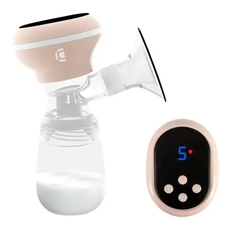 Bomba Tira-leite Elétrica 3 Modos E 9 Níveis De Intensidade Dellamed