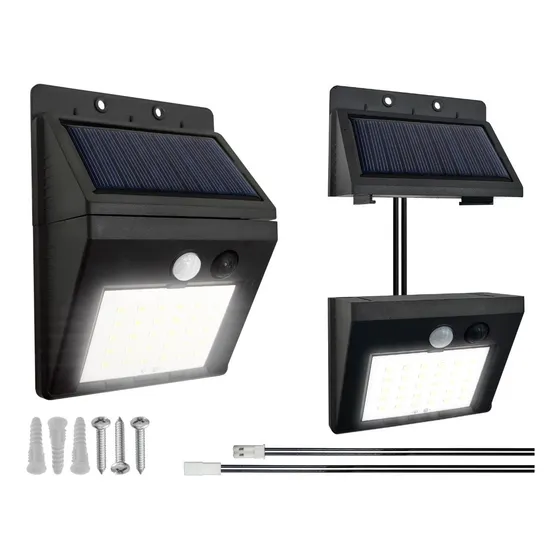Panel Reflector Solar 30 Led Sensor De Movimiento Separable