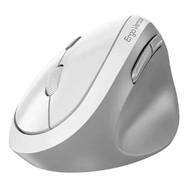 Mouse Vertical Genius Ergo 8350s White Grey - Ergonómico