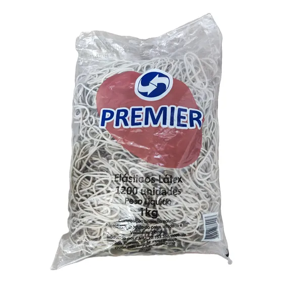 Elástico Borrachinha Látex Borracha Dinheiro 1kg 1200 Unid