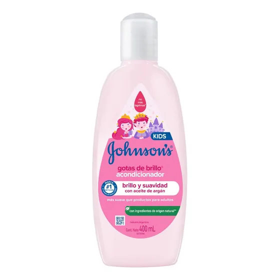 Acondicionador Johnsons Baby Gotas De Brillo X 400ml