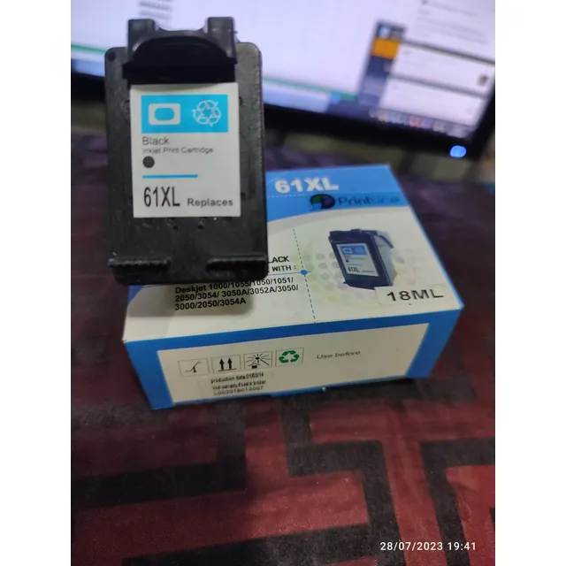 Vacia Cartucho Tinta Hp 61xl 1000 1055 2050 3054 Caracas Xl