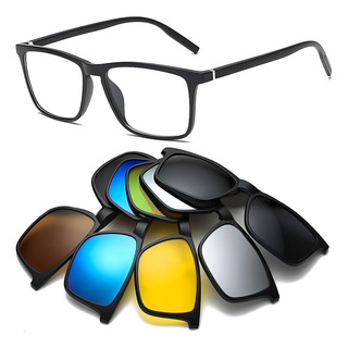 Lentes Para Graduar 5 En 1 Micas Magnéticas 2298 Lentes Para Graduar 5 En 1 Micas Magnéticas 2298