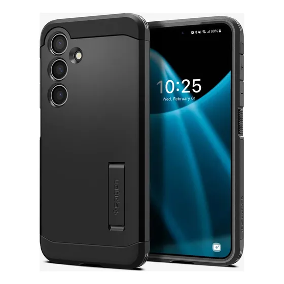 Funda Spigen Tough Armor negra para Samsung Galaxy S24