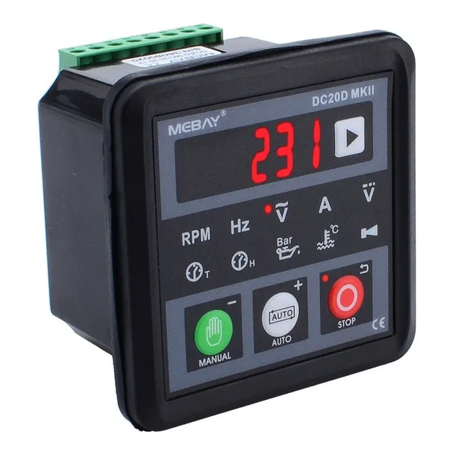 Control De Generador Dc20d Mkii.