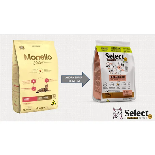 Nutrire Monello Select Cat Piel 7kg