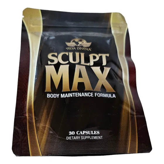 Vida Divina Sculpt Max Con Enzimas Lipolíticas y Nuciferine 30 Cápsulas Sin Sabor