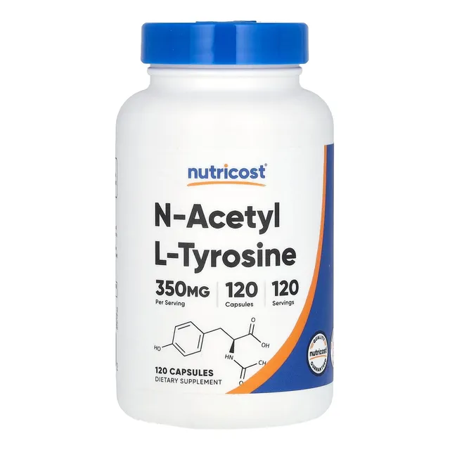 0riginal Nutricost N-acetyl L-tirosina Nalt 350mg 120cap