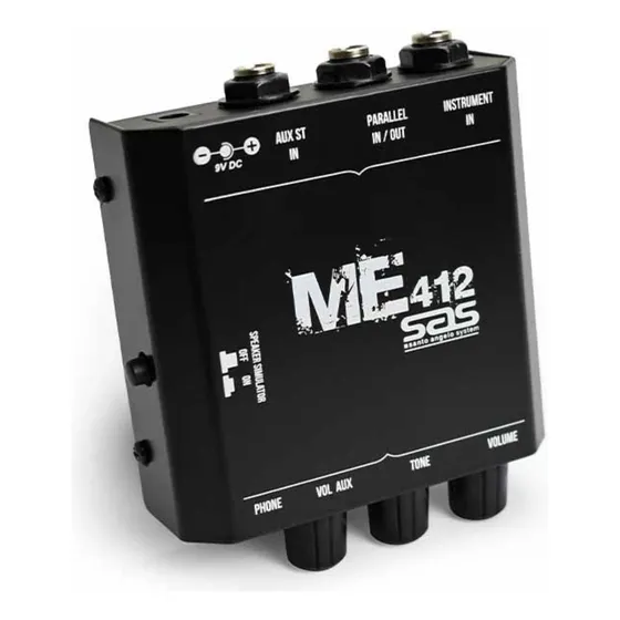 Mixer Estudos Santo Angelo Me412 Dois Canais S/fonte