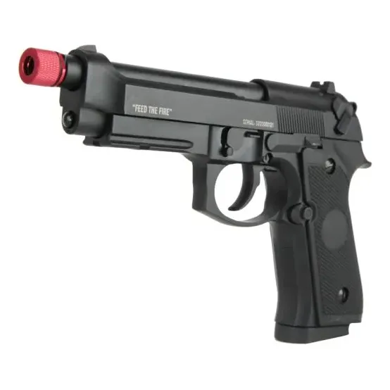 Pistola Airsoft P92 Savage Full Auto Semi Automática F Metal