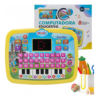 Portátil Educativo Infantil Con Pantalla Led,español Portátil Educativo Infantil Con Pantalla Led,español