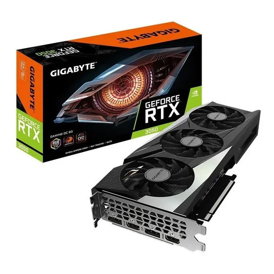Mercado Livre Placa De Vídeo  Gigabyte Rtx 3050 8gb Gddr6 Oc Dlss - Outlet image