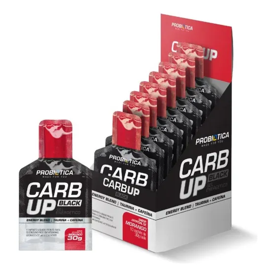 Carb Up Gel Caixa 10 Sachês - Probiótica 