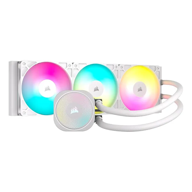 Water Cooling Corsair Nautilus Cpu Cooler 360mm Rs Argb White