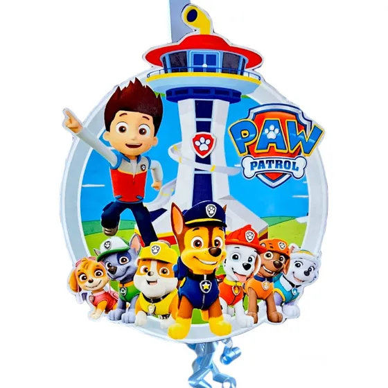 Piñata Para Cumpleaños Temática Paw Patrol