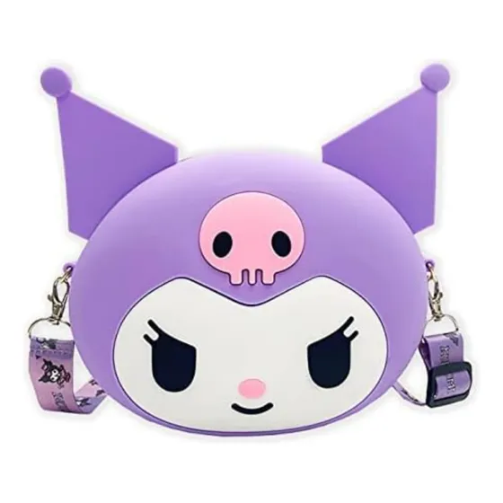 Bandolero De Kuromi My Melody Sanrio Cartera Silicón