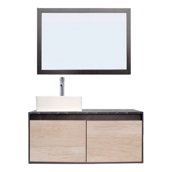 Gabinete De Baño Decomobil Con Espejo Decorativo Minimalista