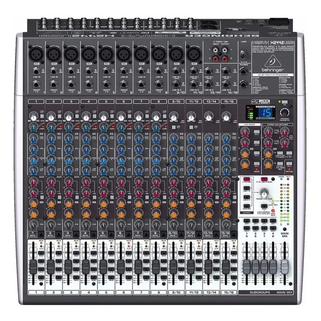 Behringer X2442usb Consola Mezcladora 24 Entradas