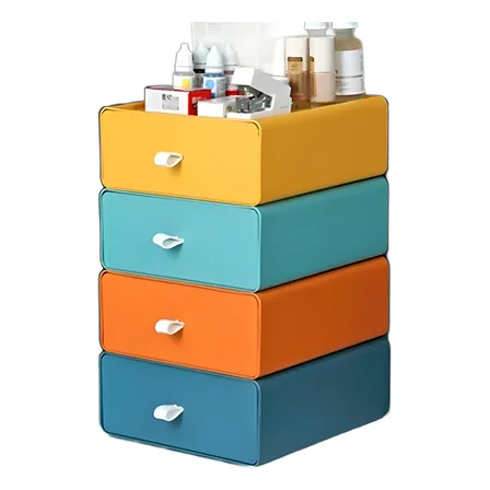 Caja De Almacenamiento De Escritorio En Forma De Cajón