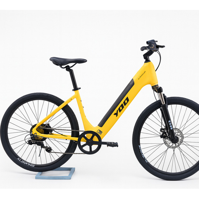 Bicicleta Elétrica Oggi Yoo 26 Fleek Tourney 7v Amarelo