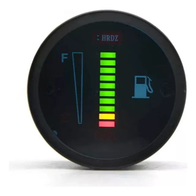 Reloj Medidor De Gasolina Digital Universal 12v Para Carro 