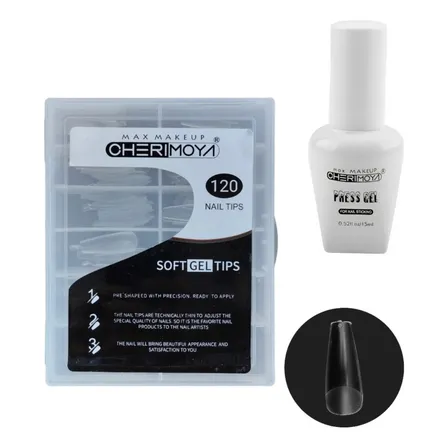 Set Soft Gel  Press Gel Liquido Cherimoya