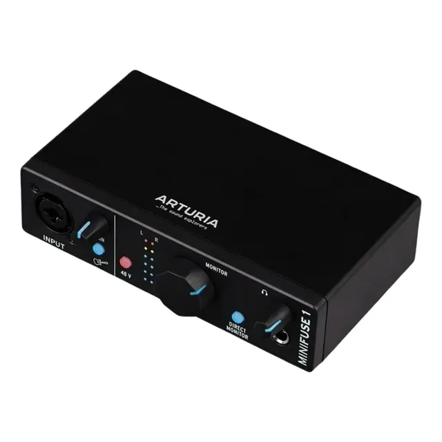 Interfaz De Audio Minifuse 1 Black Arturia