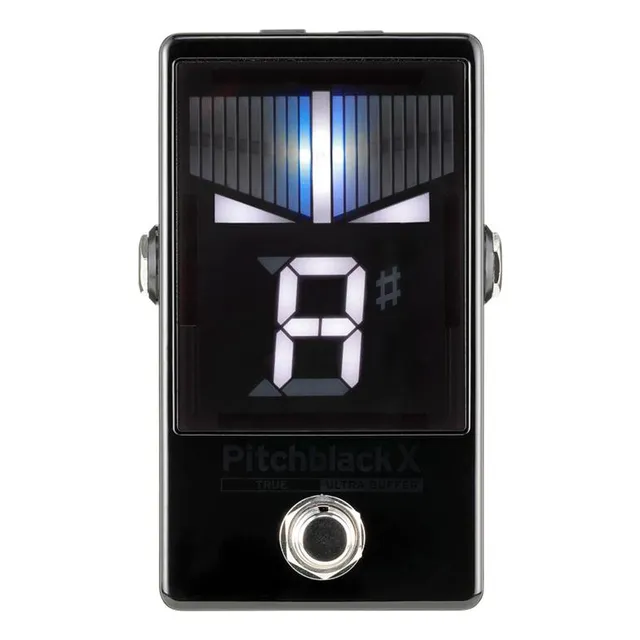 Pedal Afinador Cromático Korg Pitchblack X Negro