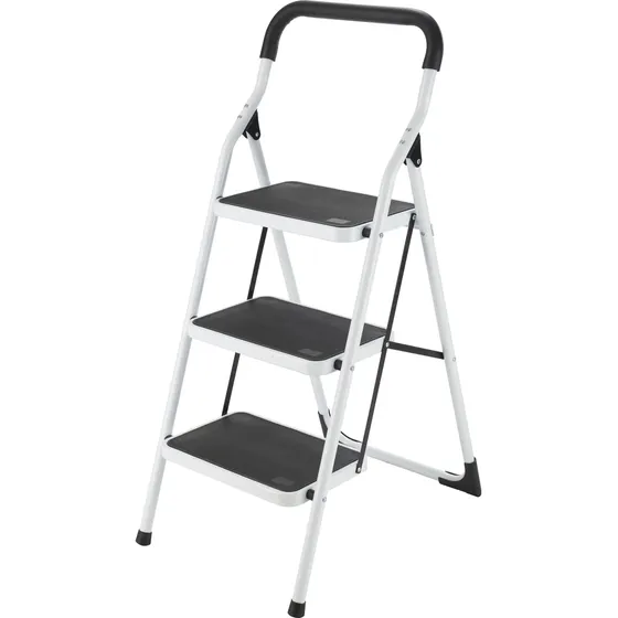 Escalera Tabular Plegable De Acero Surtek Ett3 3 Escalones