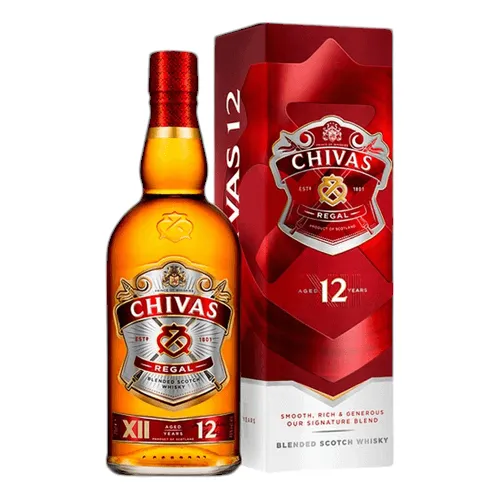 Whisky Chivas Regal De 12 Años De 750ml De Oferta