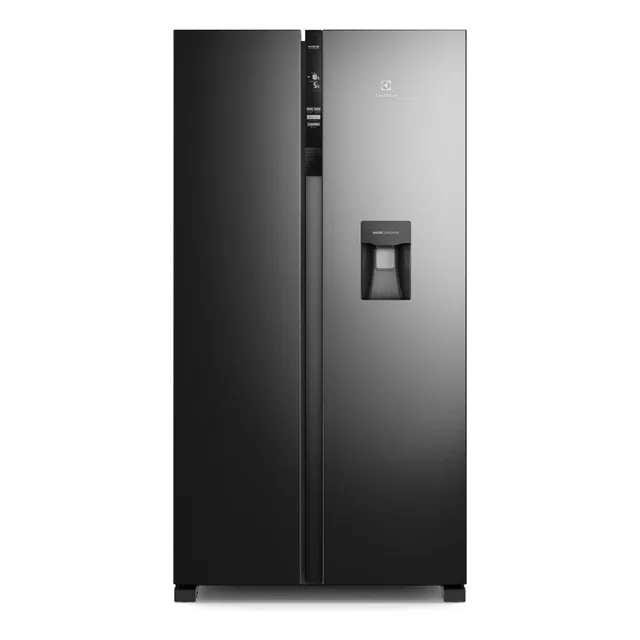 Refrigeradora Electrolux No Frost Inverter 517L ERSA53K2HVB negra