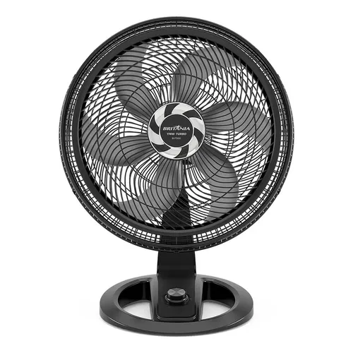 Ventilador Bvt500 2 Em 1 Maxx Force 6 Pás 176w Britânia 60 Cm 60 Preto Plástico 6