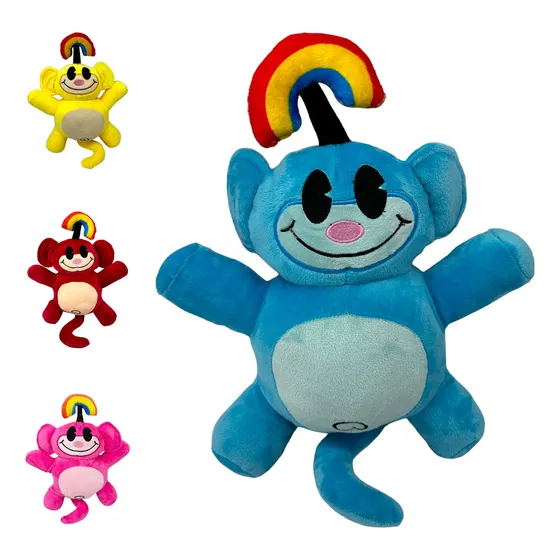 Peluche Simios Arcoiris Knd Los Chicos Del Barrio 30 Cm
