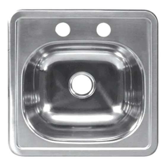 Fregadero Individual (38x38x14 Cm) P/empotrar Fermetal
