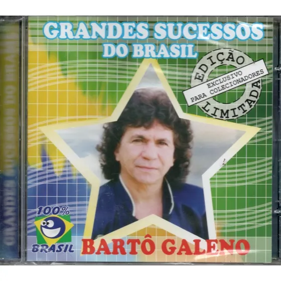 Cd Bartô Galeno - Grandes Sucessos Do Brasil