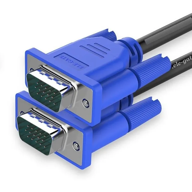 Cable Vga A Vga Macho / Macho 20 Metros Laptop Monitores