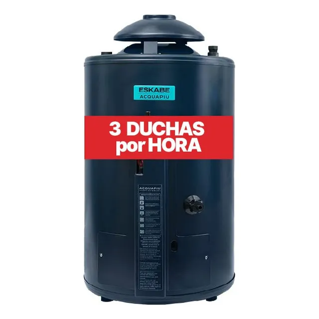 Termotanque Eskabe Acquapiú hybrid4 H-360 azul acero 40L