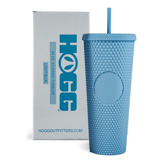 Vaso Reutilizable De 24 Oz Con Tapa Y Pajita Azul Claro Vaso Reutilizable De 24 Oz Con Tapa Y Pajita Azul Claro