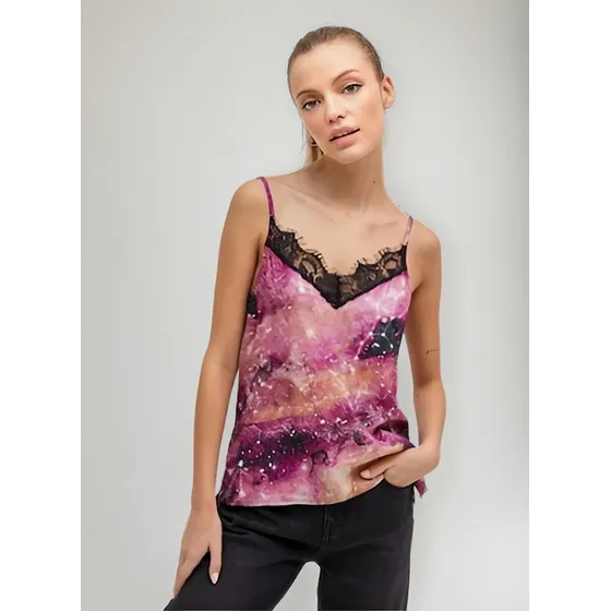 Blusa Mujer Foster Encaje