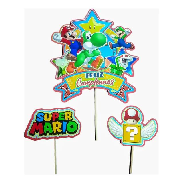 Topper Decorativo Para Tortas Con Diseños Infantiles