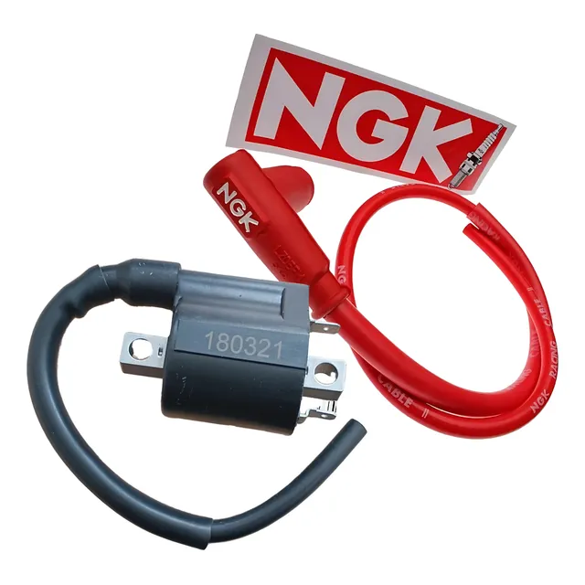 Bobina De Alta + Cable De Alta Ngk Para Yamaha Bws 125