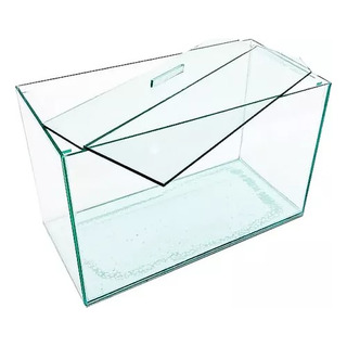 Aquário Retangular N4 Para Peixes 11 Litros 35x17x22cm Vidro Aquário Retangular N4 Para Peixes 11 Litros 35x17x22cm Vidro