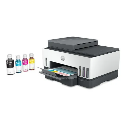 Multifuncional Hp Smart Tank750 Wifi Dúplex Adf Color Blanco