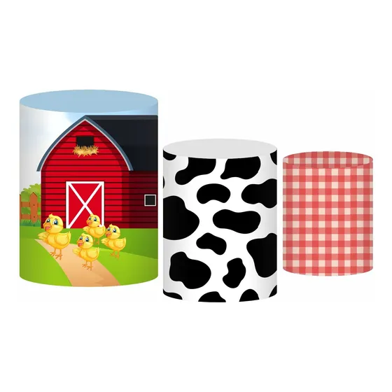 Capas Cilindros Decoração De Festa Diversos Modelos Temas