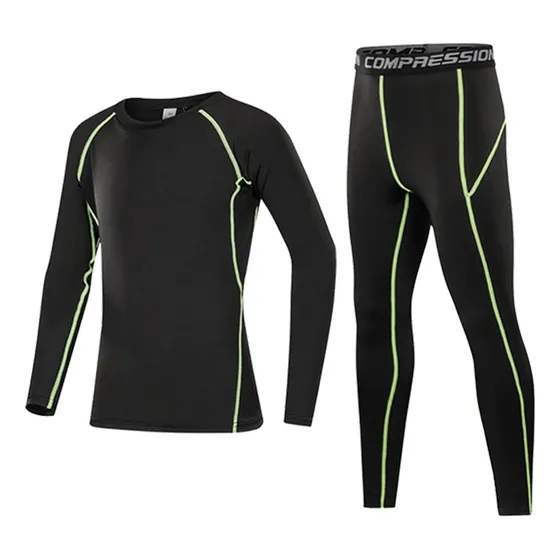 Conjunto Deportivo De Pantalón Licra + Playera Para Niños