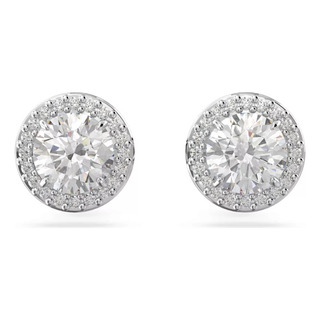 Brincos Swarovski Constella Com Cristais Brancos Banhados A Brincos Swarovski Constella Com Cristais Brancos Banhados A